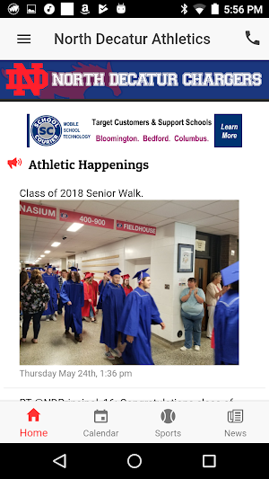 North Decatur Athletics Screenshot 1