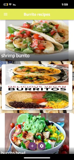 BURRITO RECIPE 2023 Screenshot 2