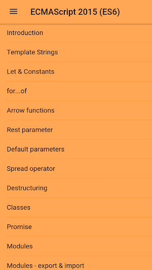 ECMAScript - Javascript Screenshot 0