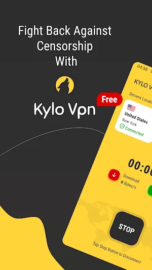 Kylo Vpn - Fast & Safe screenshot 5