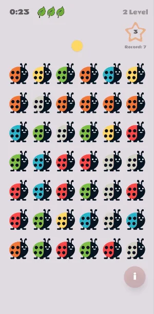 Ladybug Tap&Match Screenshot 3