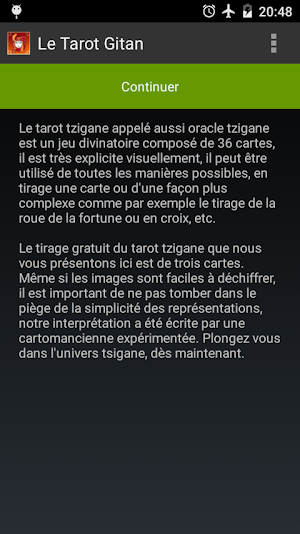 Le Tarot Gitan Screenshot 0