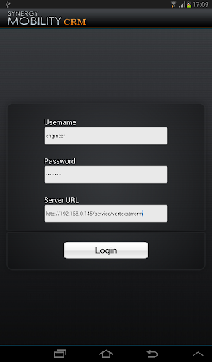 Synergy Vortex CRM Screenshot 0