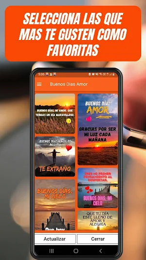 Saludos de buenos días amor Screenshot 2