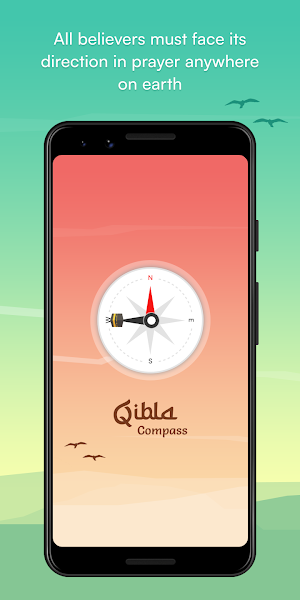 Qibla Compass: Exact Direction Screenshot 0