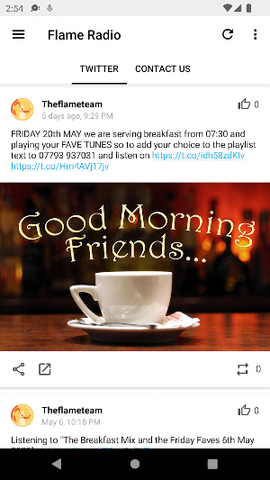Flame Radio Screenshot 1