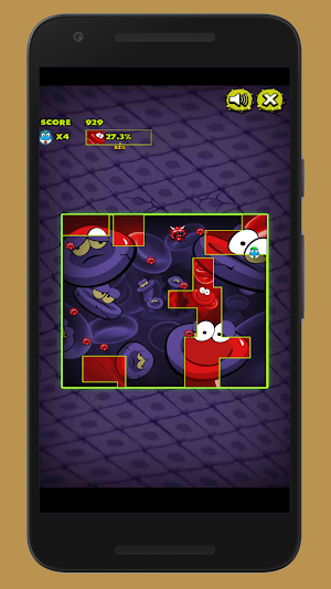 Virus Attack Qix Screenshot 2