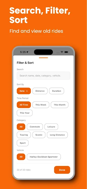 Motorcycle & Car Ride Tracker Screenshot 3