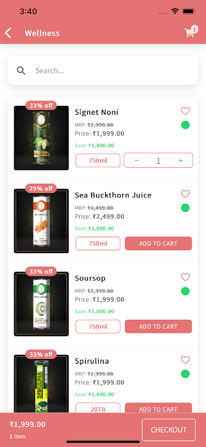 Wellness Rituals Screenshot 1