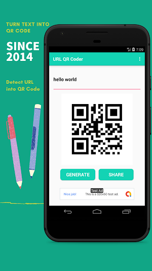 URL QR Coder Screenshot 0