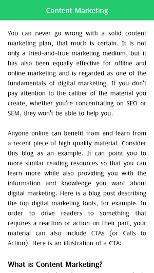 Digital Marketing Screenshot 1