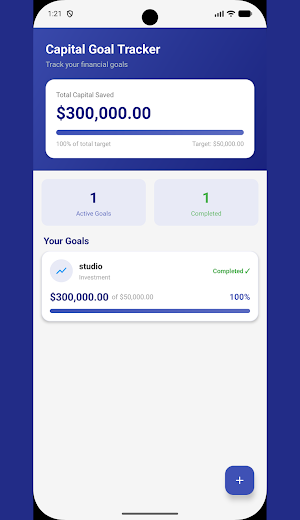 Capital Goal Tracker Screenshot 2