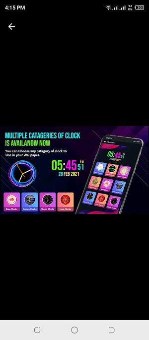 Analog clock live wallpaper Screenshot 3