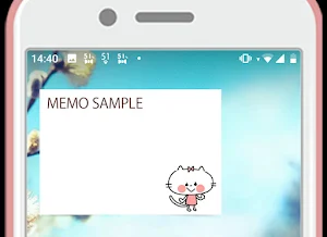 Notepad Cute Cat Screenshot 1