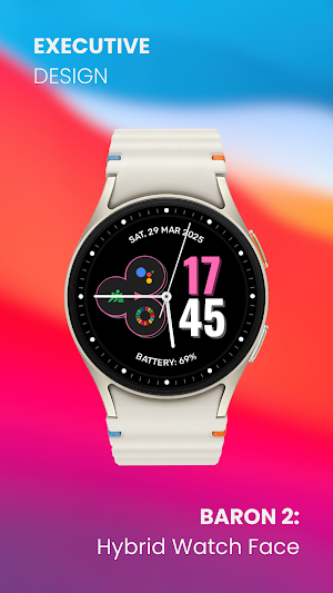 Baron 2: Hybrid Watch Face Screenshot 3