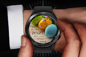 EY43 Easter Eggs Watchface Screenshot 1