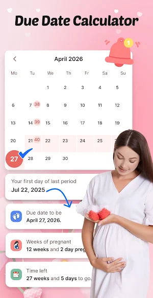 Pregnancy Tracker: Baby Growth Screenshot 2