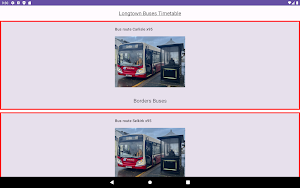 Longtown Bus Timetable Screenshot 3