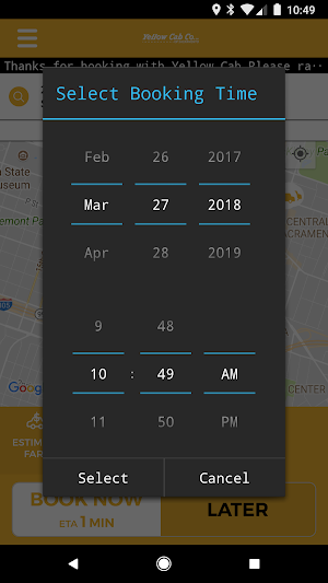 Yellow Cab Company of Sacramento Screenshot 2