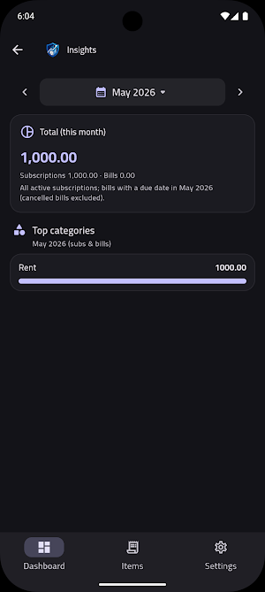 Guardian: Bill & Subscription Screenshot 3