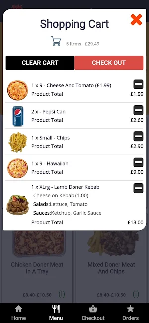 Family Kebab House Crosskeys Screenshot 2