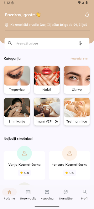 Kozmetički salon Dar Screenshot 1