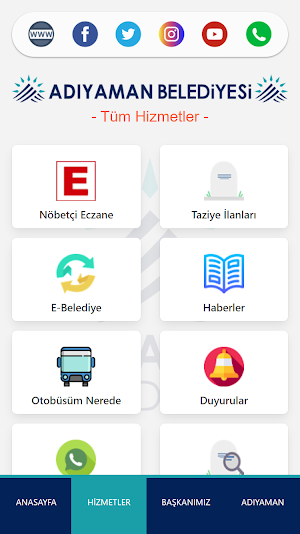 Adıyaman Belediyesi Screenshot 1