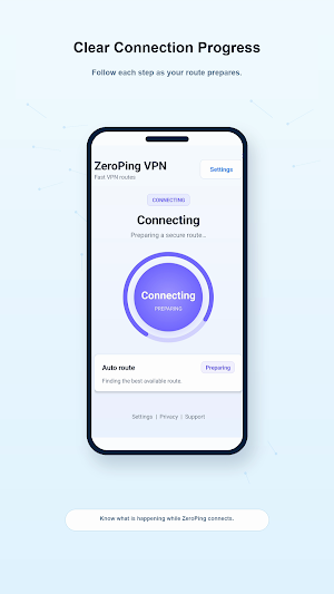 ZeroPing VPN Screenshot 1