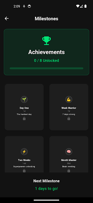 Streak Master - Quit Porn Screenshot 1