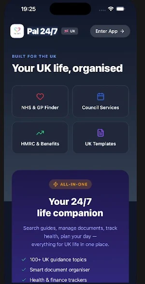 Pal 24/7 UK Screenshot 1