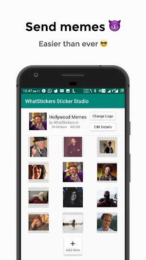 WhatStickers.in | Custom Personal Sticker Maker Screenshot 2