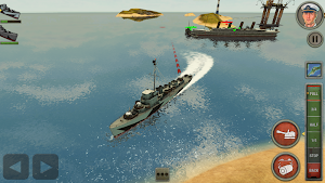 Enemy Waters : Submarine and Warship battles Screenshot 2