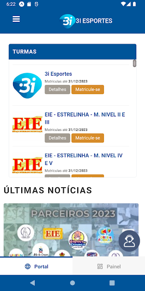 3i Esportes Screenshot 1