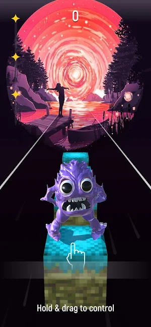 Hunter Tim Bambam Tiles Hop Screenshot 1