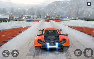 Snow Driving Car Racer Track Simulator Screenshot 2