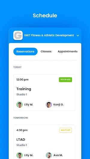 GRIT Fitness & Athletic Dev Screenshot 2