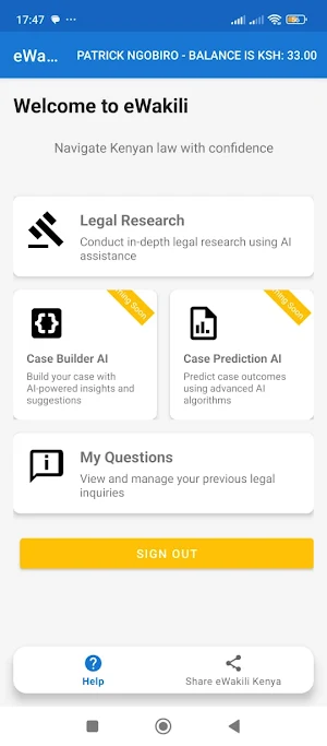 eWakili Screenshot 0