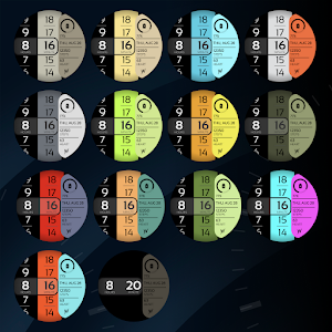 Day Contour - watch face Screenshot 2