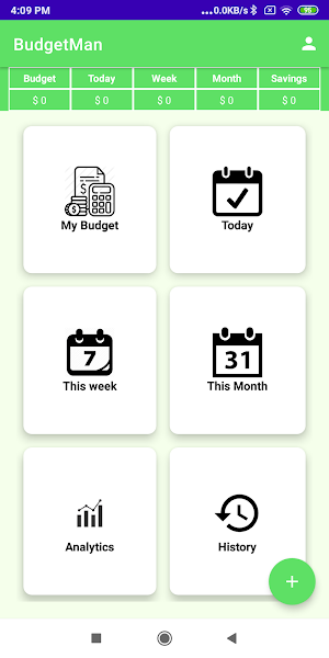 BudgetMan - Easy Budget Screenshot 0