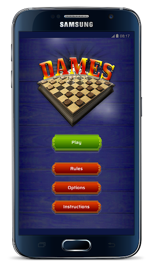 Dames - Checkers Offline Game Screenshot 0
