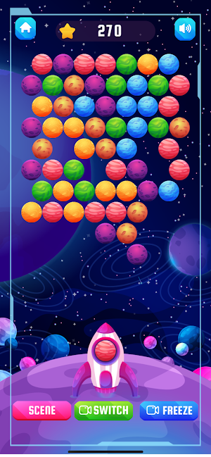Space Planet Shooter - Galaxy Screenshot 1