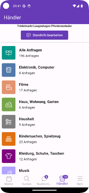 Trüffl: die Flohmarkt-Live-App Screenshot 2
