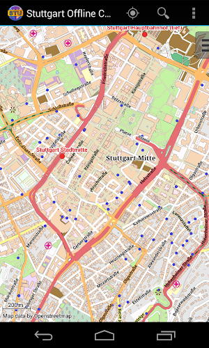 Stuttgart Offline City Map Screenshot 0