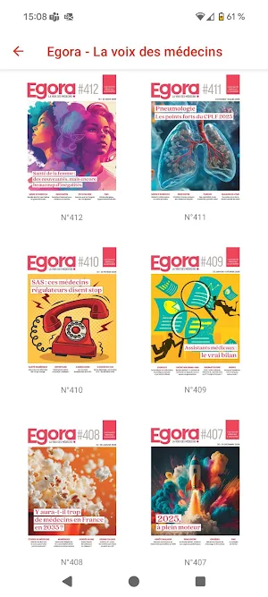 Egora - La voix des médecins Screenshot 2