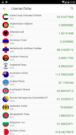 currency & Gold Price in Liber Screenshot 1