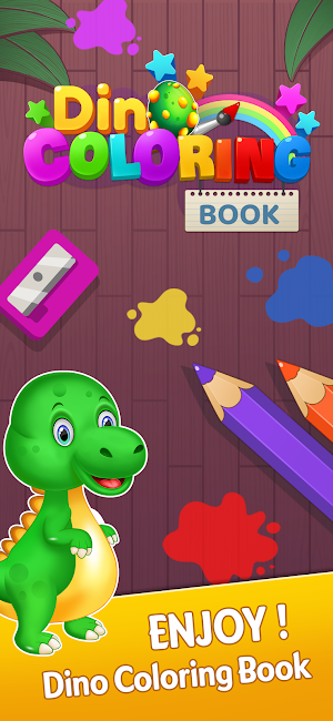Dino Coloring & Drawing Book Screenshot 0
