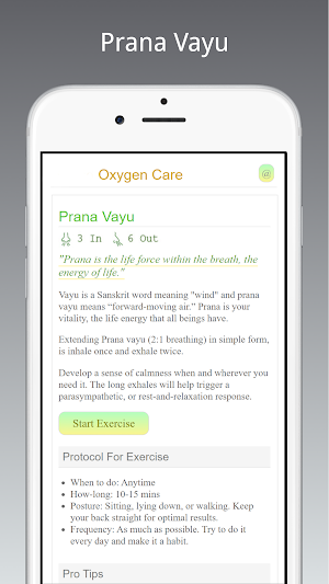Oxygen Care Screenshot 1