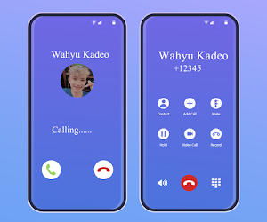 Fake Call Wahyu Kadeo dan Dini Screenshot 3