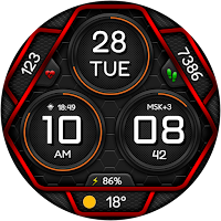 DIGI GLAXON URX48 Watch face