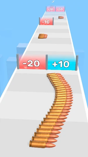 Bullet Run 3D - runner game Screenshot 2